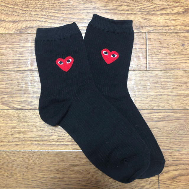 COMME des GARCONS(コムデギャルソン)の新品！靴下 黒 ソックス レディース レディースのレッグウェア(ソックス)の商品写真