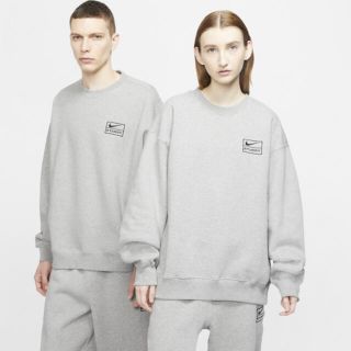 ナイキ(NIKE)のstussy nike fleece crew xsサイズ(スウェット)