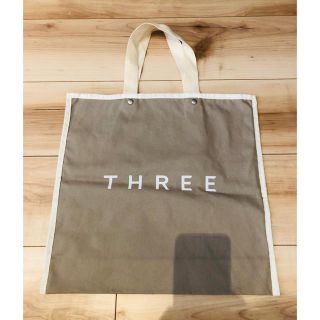 スリー(THREE)のうさこ様♡THREE エコバッグ(トートバッグ)