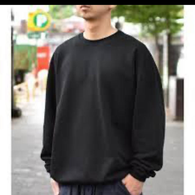 送料無料！AURALEE BAGGY POLYESTER SWEAT P/Oスウェット