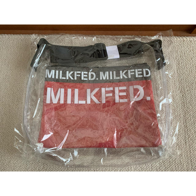 MILKFED.(ミルクフェド)のらゆ様【MILKFED.】ノベルティ＊クリアショルダーバッグ レディースのバッグ(ショルダーバッグ)の商品写真