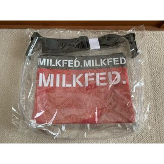 ミルクフェド(MILKFED.)のらゆ様【MILKFED.】ノベルティ＊クリアショルダーバッグ(ショルダーバッグ)