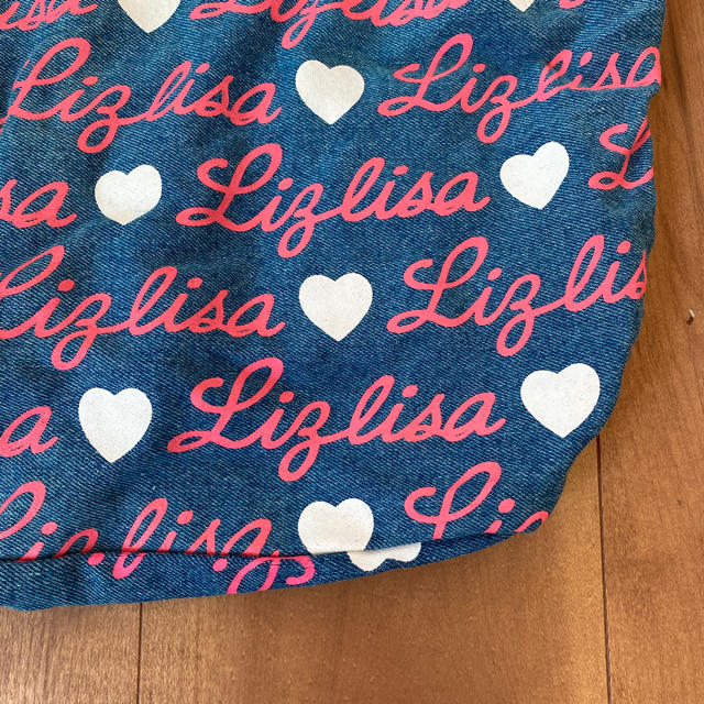 LIZ LISA(リズリサ)のリズリサ　ミニポーチ付きデニムトートバッグ レディースのバッグ(トートバッグ)の商品写真