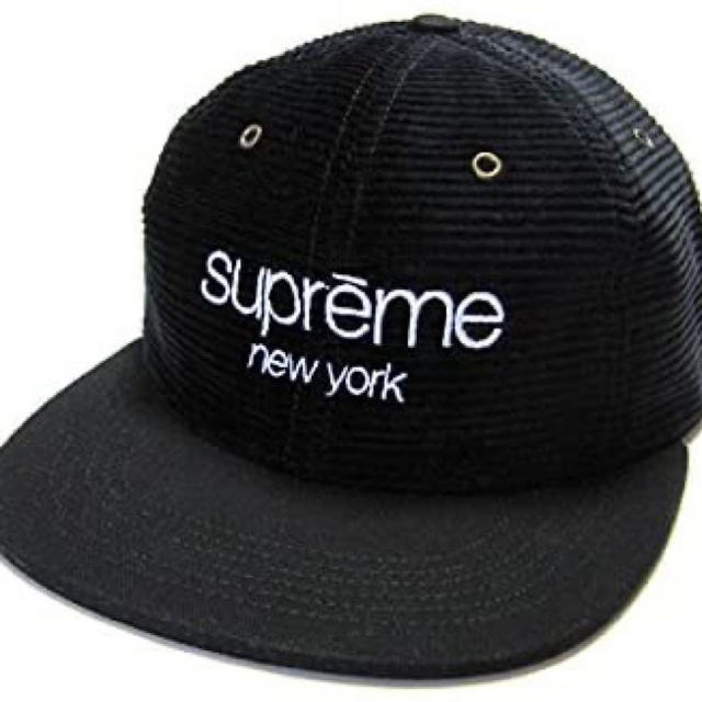 メンズ【美品】supreme classic logo cap