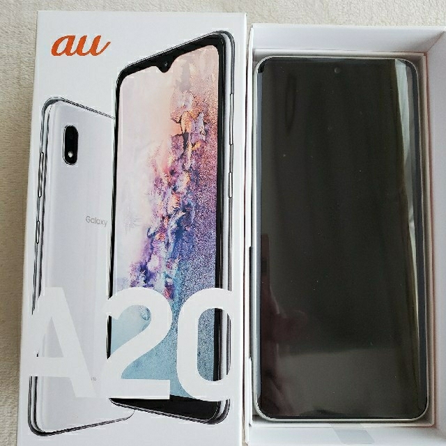 Galaxy(ギャラクシー)のGalaxy　A20　シムロック解除 スマホ/家電/カメラのスマートフォン/携帯電話(スマートフォン本体)の商品写真