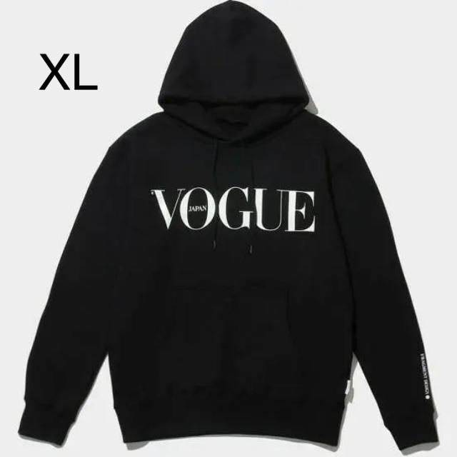 VOGUE JAPAN×FRAGMENT×THE CONVENI パーカー黒ＸＬ