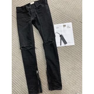 フィアオブゴッド(FEAR OF GOD)のFEAR OF GOD 4TH DENIM PANTS 30inch ブラック(デニム/ジーンズ)