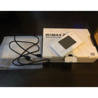 エーユー(au)のWiMAX2+ Speed Wi-Fi NEXT WX05(その他)