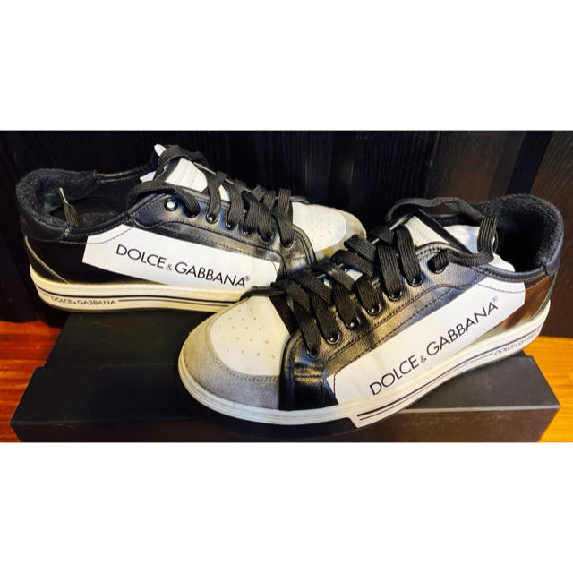 DOLCE&GABBANA - 美品ドルチェ&ガッバーナD&Gスニーカー靴シューズ40ロゴ25モデル2019ssの通販 by DG1212's