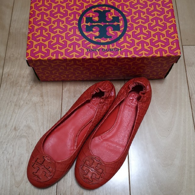 値下げ【Tory Burch】フラットシューズ　バレエシューズ(8M) 新品