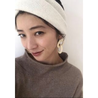 トゥデイフル(TODAYFUL)の新品　未使用　タグ付き　レザーリングピアス　吉田怜香　Todayful(ピアス)