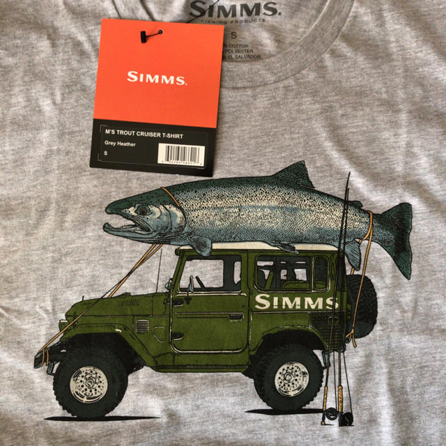 ランクル 40 simms Tシャツ メンズSサイズ　新品