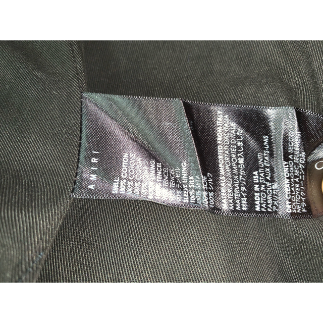人気色 AMIRI ダメージデニムライダース アツシ着 アミリ フィアオブ