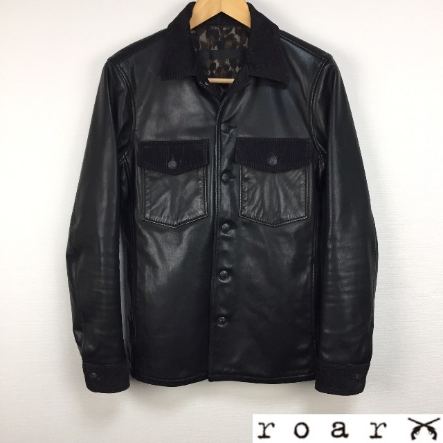 美品 roar ロアー レザージャケット ブラック サイズ2 季節のおすすめ