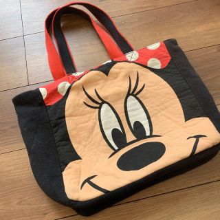 ディズニー(Disney)のミニーマウス　トートバッグ(マザーズバッグ)