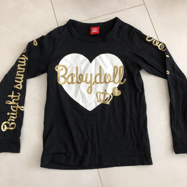 BABYDOLL(ベビードール)のBABYDOLL ロンT キッズ/ベビー/マタニティのキッズ服女の子用(90cm~)(Tシャツ/カットソー)の商品写真