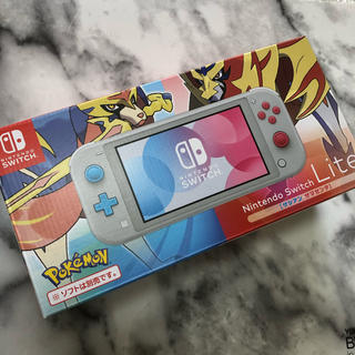 ニンテンドースイッチ(Nintendo Switch)のNintendo Switch Lite ザシアン・ザマゼンタ(家庭用ゲーム機本体)