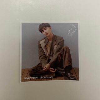 セブンティーン(SEVENTEEN)のセブチ ジョンハン エントリーカード(アイドルグッズ)