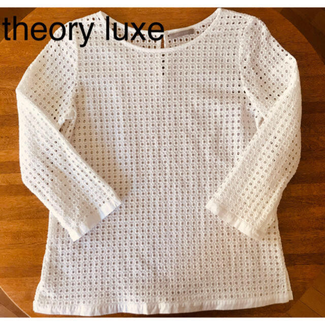 Theory luxe - theory luxe セオリー リュクス 白レースブラウス 春 ...