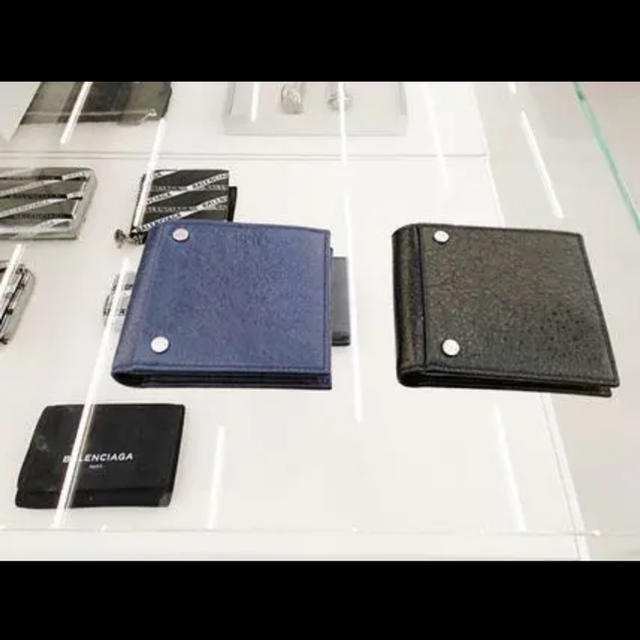 本日削除 balenciaga 二つ折り財布-