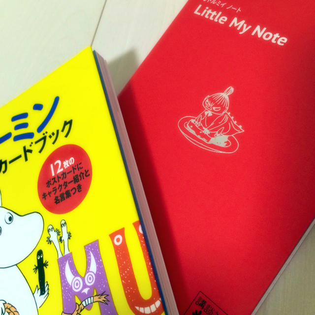 ムーミン ポストカードブックノート値下げ エンタメ/ホビーのアニメグッズ(その他)の商品写真