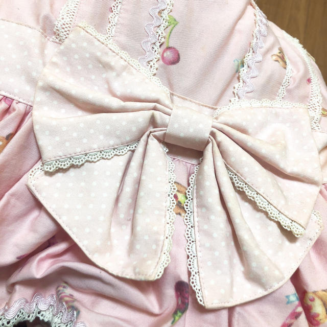 Angelic Pretty(アンジェリックプリティー)のAngelic Pretty お菓子の国の3段フリル レディースのワンピース(ひざ丈ワンピース)の商品写真