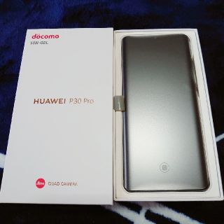 ドコモ　HUAWEI p30 pro HW-02L 新品　SIMロック解除　②