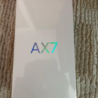 アンドロイド(ANDROID)のoppo AX7  SIMフリーです。(スマートフォン本体)