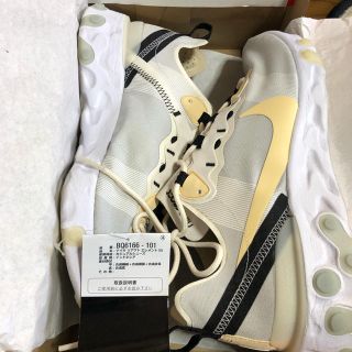 ナイキ(NIKE)のナイキ　リアクトエレメント 55 vanilla(スニーカー)