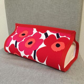 マリメッコ(marimekko)のボックスティッシュケース ハンドメイド マリメッコ生地(ティッシュボックス)