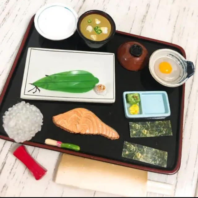 リーメント ぷちサンプルシリーズ 焼き鮭定食♪の通販 by piyoshop｜ラクマ