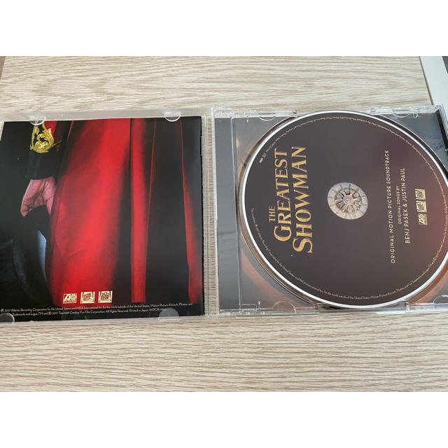 The Greatest Showman サントラCD エンタメ/ホビーのCD(映画音楽)の商品写真