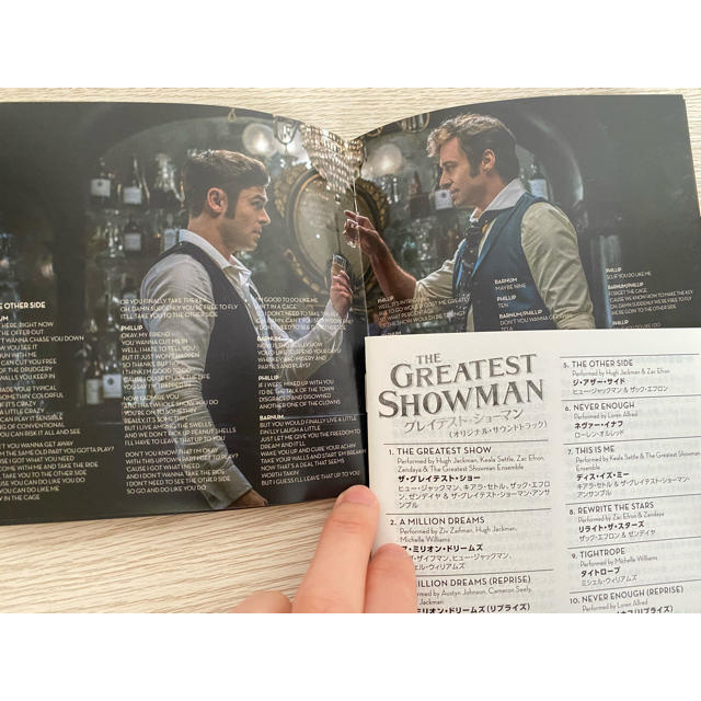 The Greatest Showman サントラCD エンタメ/ホビーのCD(映画音楽)の商品写真