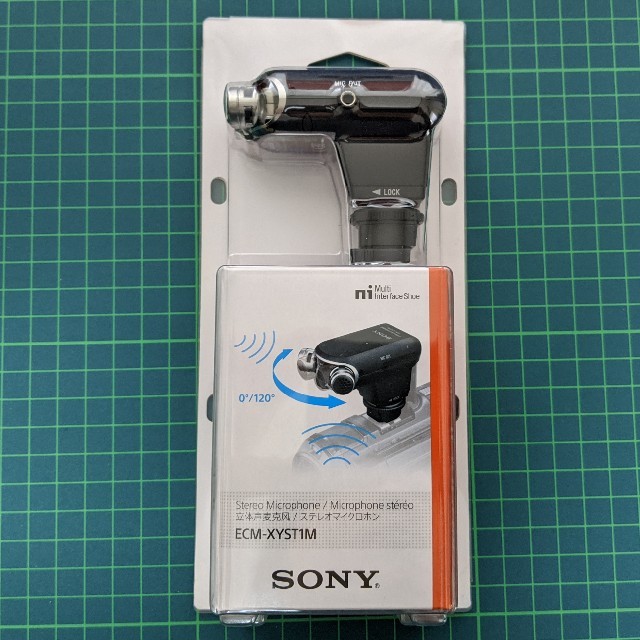 美品 SONY ECM-XYST1M ステレオマイクロホン