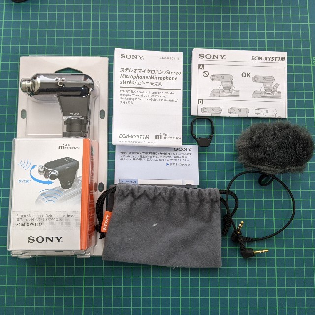 SONY ステレオマイクロホン

ECM-XYST1M