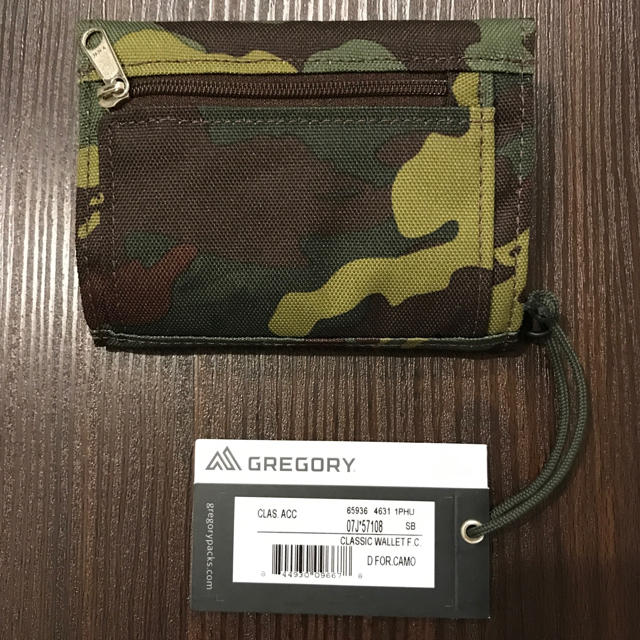 Gregory(グレゴリー)のGregory  CLASSIC WALLET ディープフォレストカモ 新品 メンズのファッション小物(折り財布)の商品写真