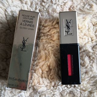 イヴサンローランボーテ(Yves Saint Laurent Beaute)のイヴ・サンローラン ルージュ ピュールクチュール ヴェルニ No8 (リップグロス)