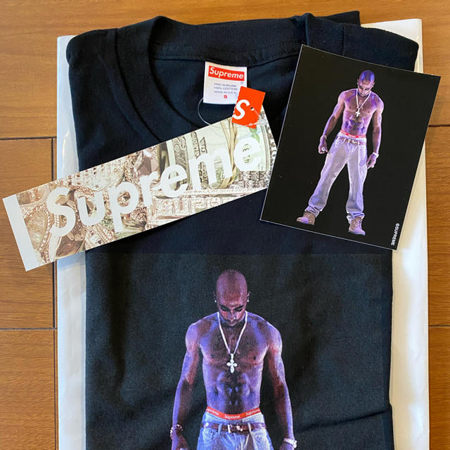 Supreme Tupac 2pac Hologram Tee Black S 1