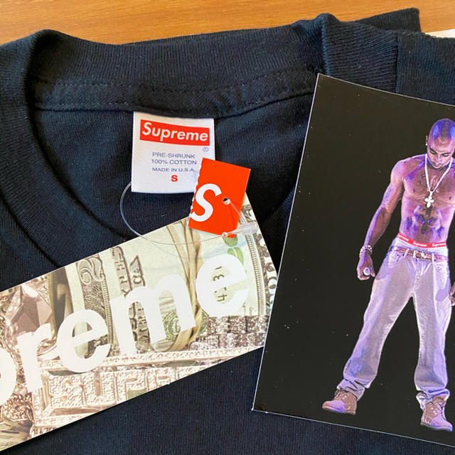 Supreme Tupac 2pac Hologram Tee Black S 2