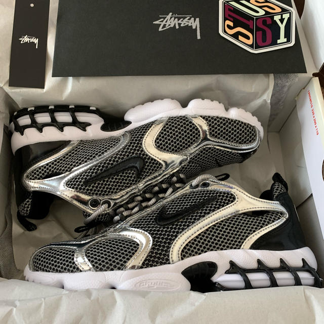 STUSSY NIKE AIR ZOOM SPIRIDON 24.5cm