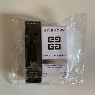 ジバンシィ(GIVENCHY)の【GIVENCHY】リップグロス/クレンジングミルク サンプル(リップグロス)