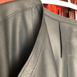 ☆秋冬商品☆ADOREアドーア Rawtusロゥタスコラボヤギ革レザージャケット-