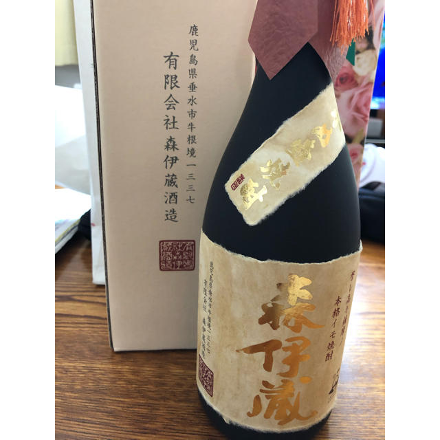 本格焼酎 森伊蔵 720ml 高島屋購入 正規品 食品/飲料/酒の酒(焼酎)の商品写真