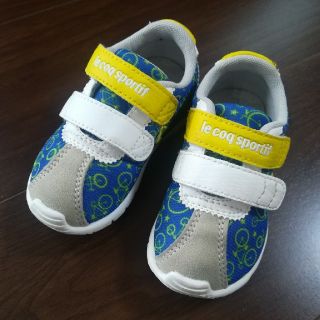 ルコックスポルティフ(le coq sportif)の美品！ルコックスニーカー13.5(スニーカー)