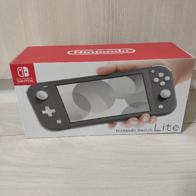 即発送　Nintendo switch  lite グレー　美品　消毒済