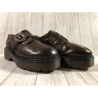 ドクターマーチン(Dr.Martens)の激レアモデル☆☆イングランド☆☆超厚底ソール モンクストラップ(ドレス/ビジネス)