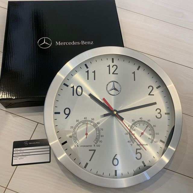 【新品】Mercedes-Benz 壁掛け時計 の通販 by 's shop｜ラクマ