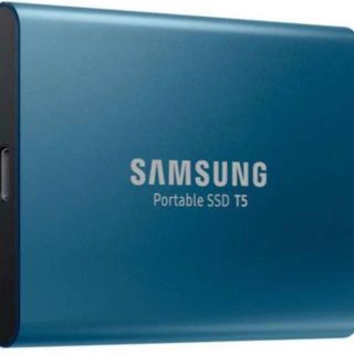 サムスン(SAMSUNG)のSAMSUNG T5 500GB ポータブルSSD 外付(PC周辺機器)