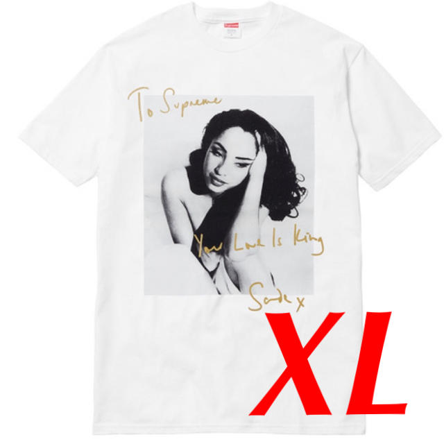 Supreme - 美品 Supreme 17ss Sade Tee White 希少XLの通販 by tmf