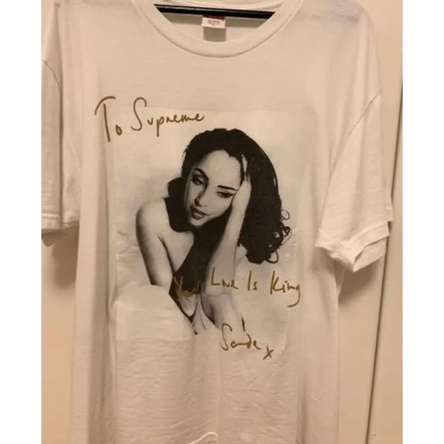 Supreme - 美品 Supreme 17ss Sade Tee White 希少XLの通販 by tmf ...